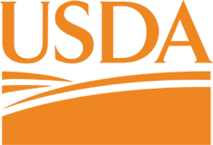 Logo of the preferred United States Department of Agriculture (USDA).